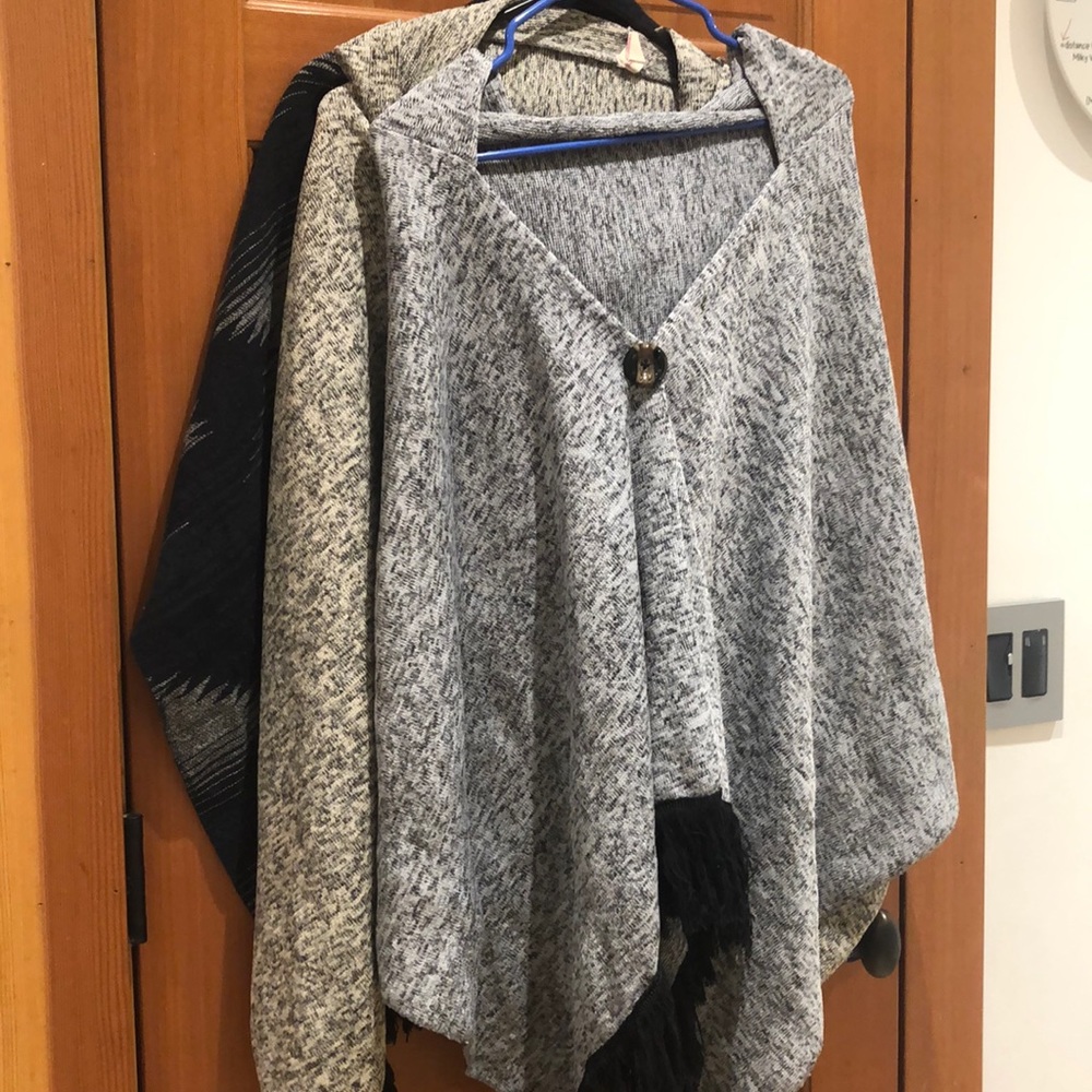Bundle of 3 ponchos!